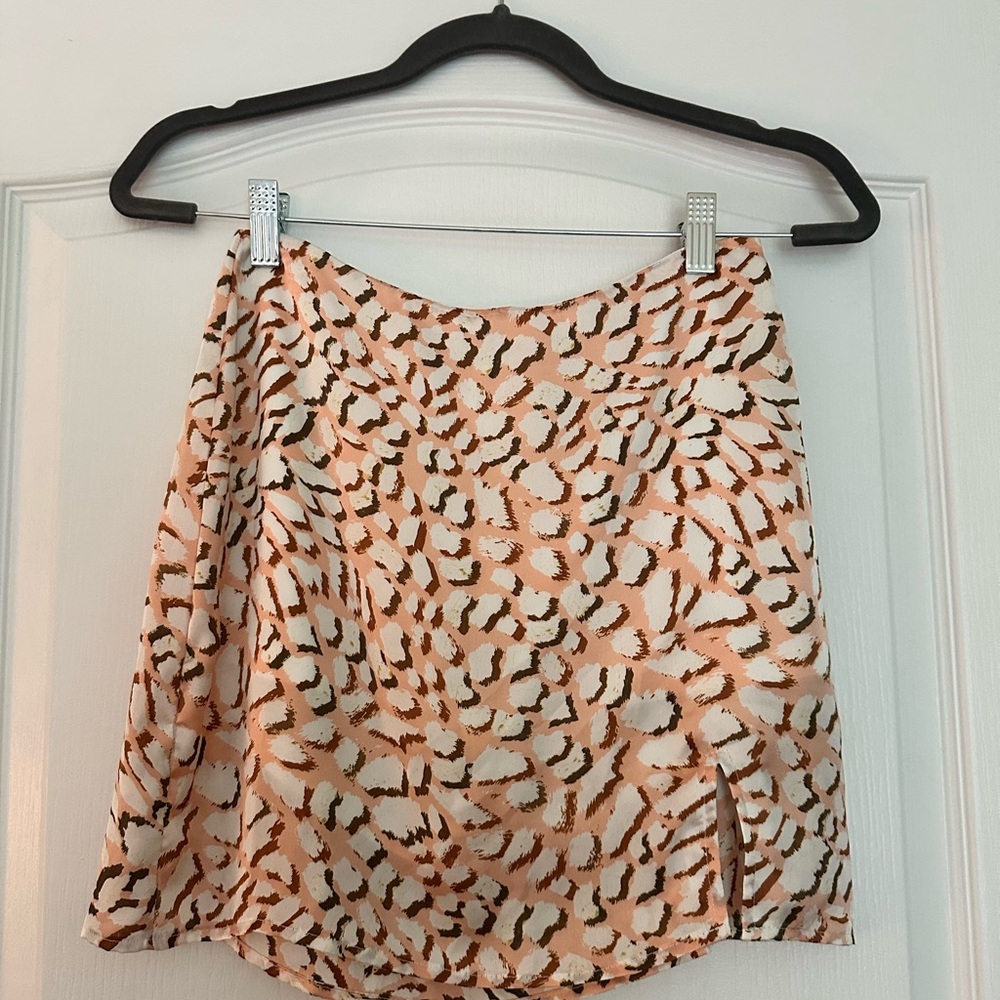 Leopard Print Women's Skirt